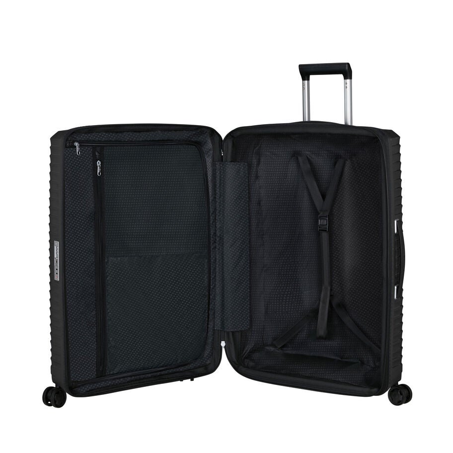 Samsonite Upscape Spinner Large — Black, detail view