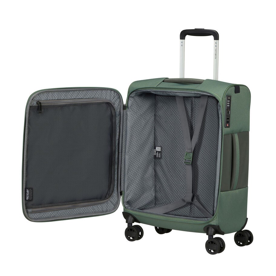 Samsonite Vaycay Spinner Carry-On — Pistachio Green, detail view