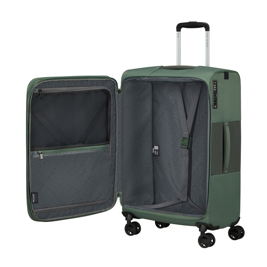 Samsonite Vaycay Spinner Medium — Pistachio Green, detail view