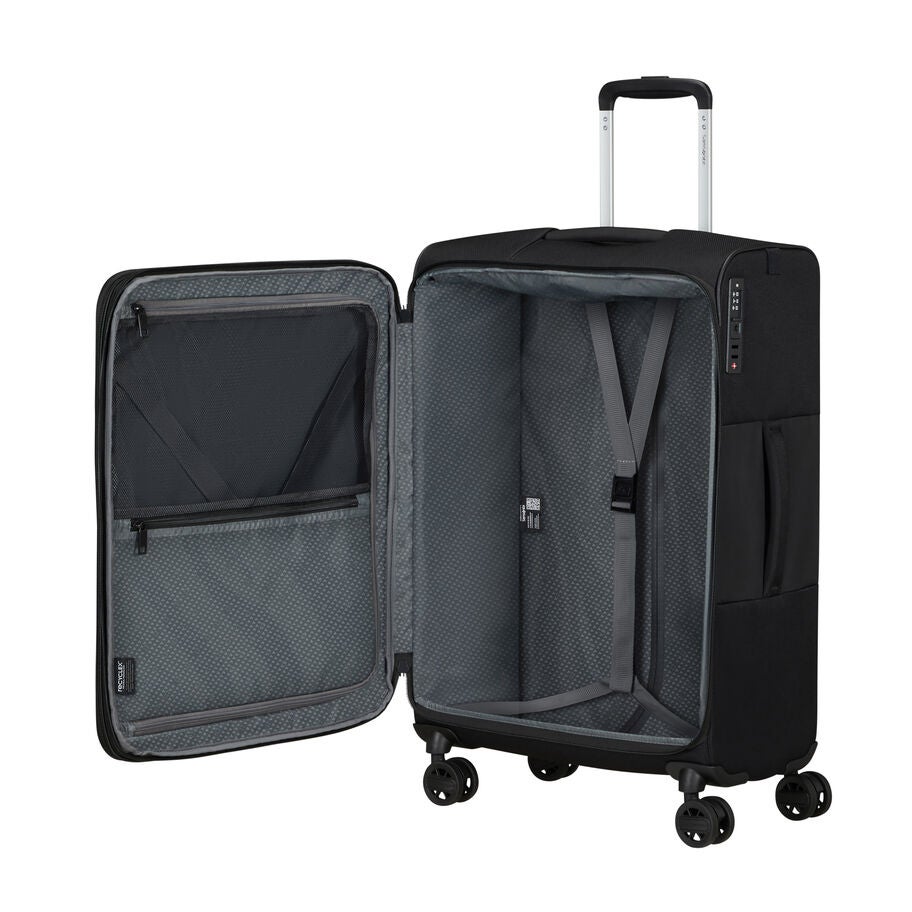 Samsonite Vaycay Spinner Medium — Black, detail view
