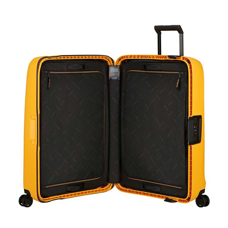 Samsonite Essens Spinner Medium — Radiant Yellow, detail view