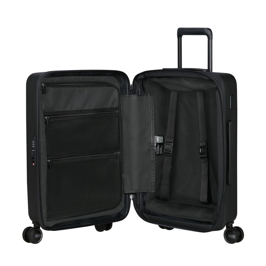 Samsonite RestackD Spinner Carry-On — Black, detail view