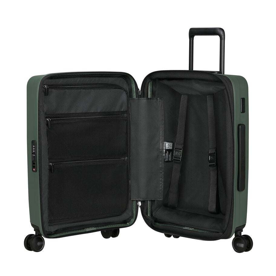 Samsonite RestackD Spinner Carry-On — Sage, detail view