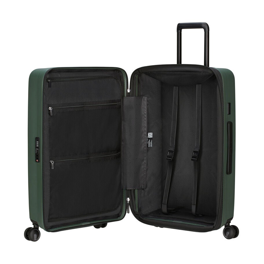 Samsonite RestackD Spinner Medium — Sage, detail view