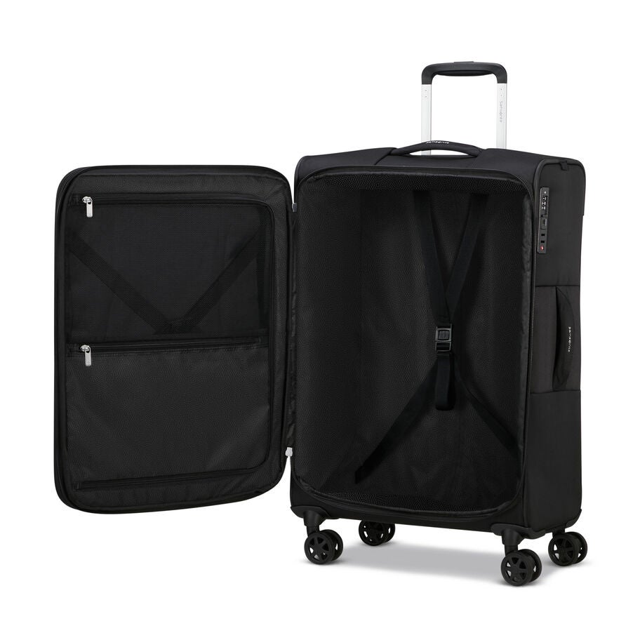 Samsonite Urbify Spinner Medium — Black, detail view
