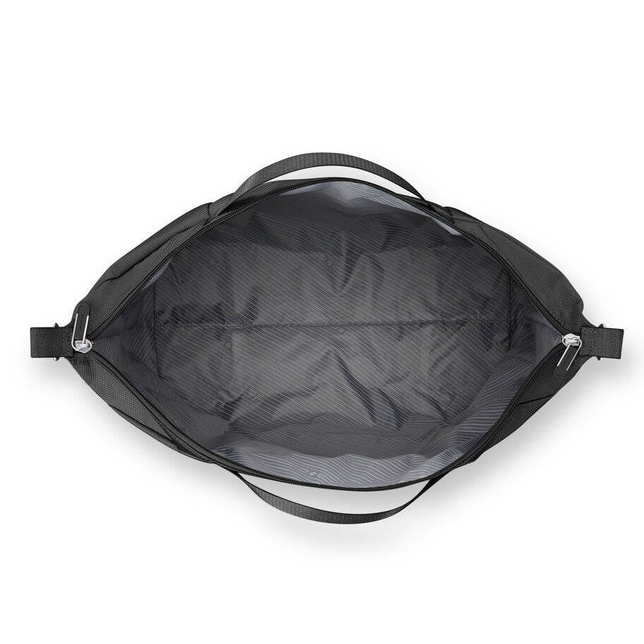 Samsonite UpLift Softside Foldable Weekender Duffle (18 in.) — Black, detail view