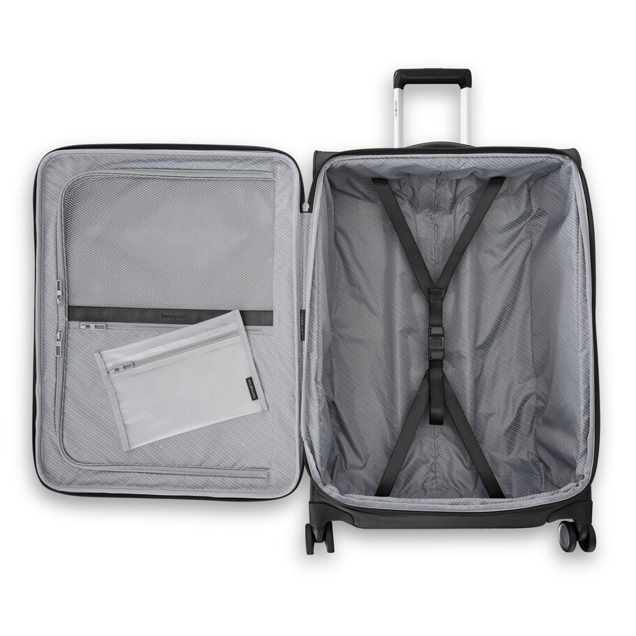 Samsonite UpLIFT Softside Spinner Carry-On — Black, detail view