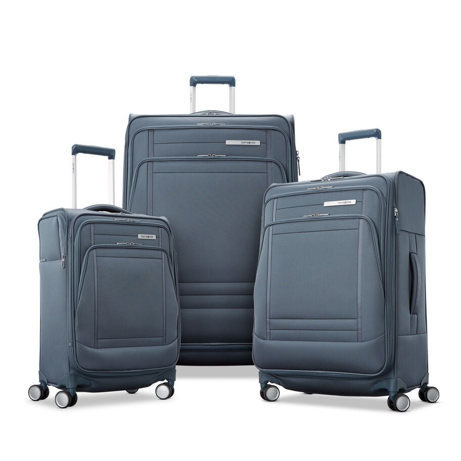 Samsonite Uplift Softside Spinner 3 Piece Set (CO/M/L) — Elemental Blue