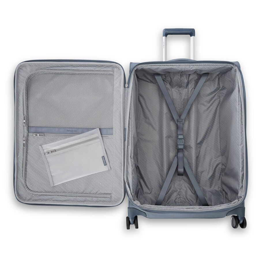 Samsonite Uplift Softside Spinner 3 Piece Set (CO/M/L) — Elemental Blue, detail view