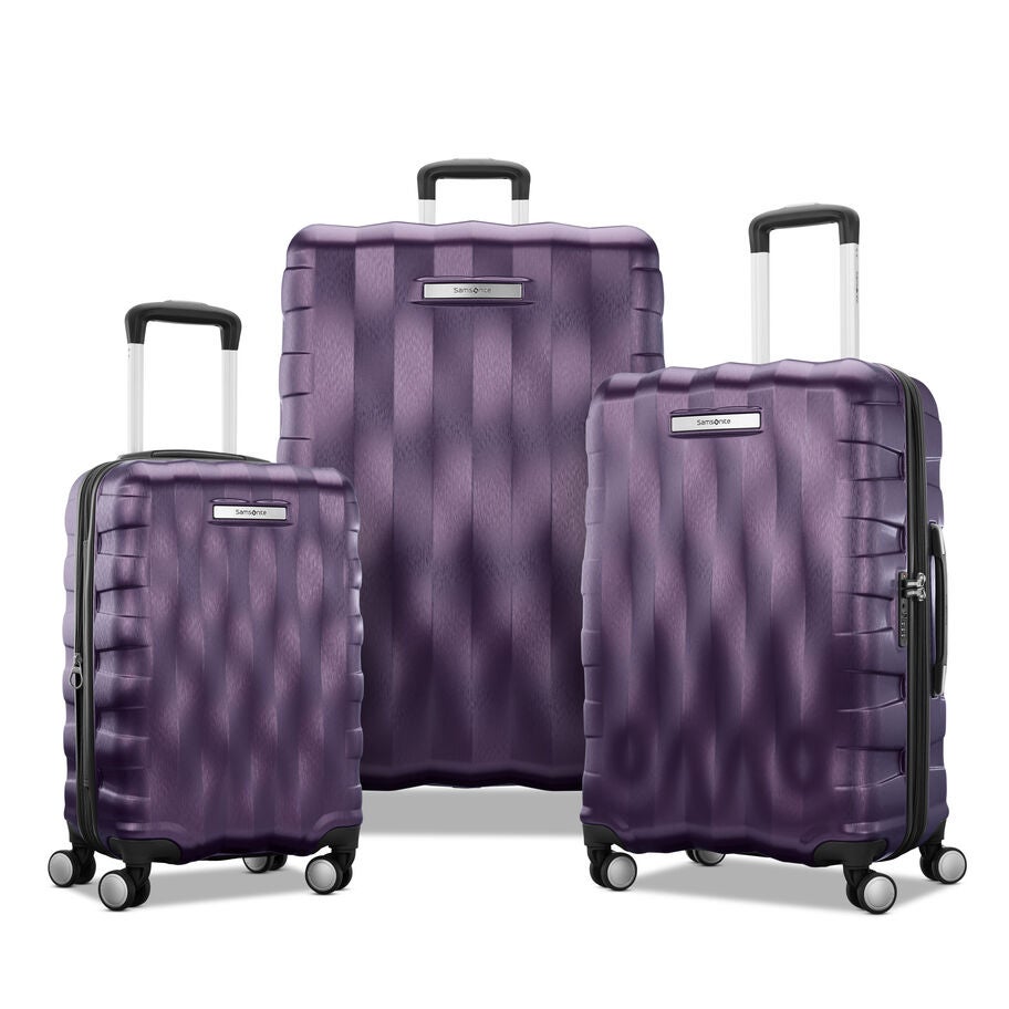 Samsonite Ziplite 6 3-Piece Set (CO/M/L) — Purple