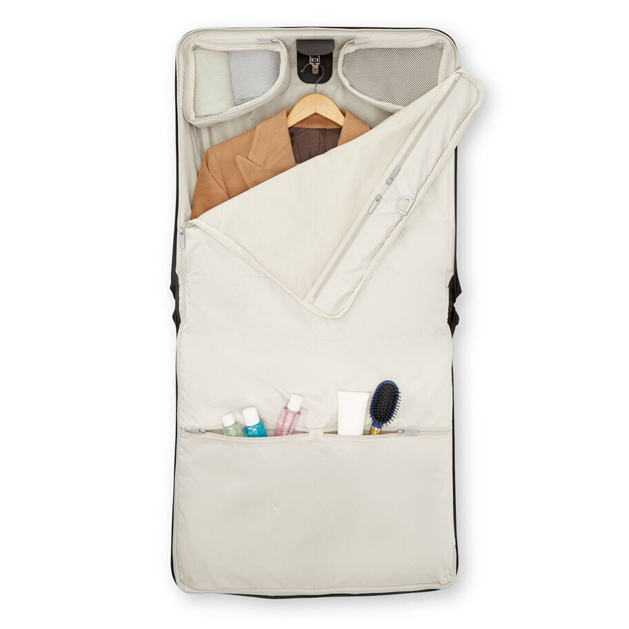 Samsonite Silhouette 18 Spinner Garment Bag — Black, detail view