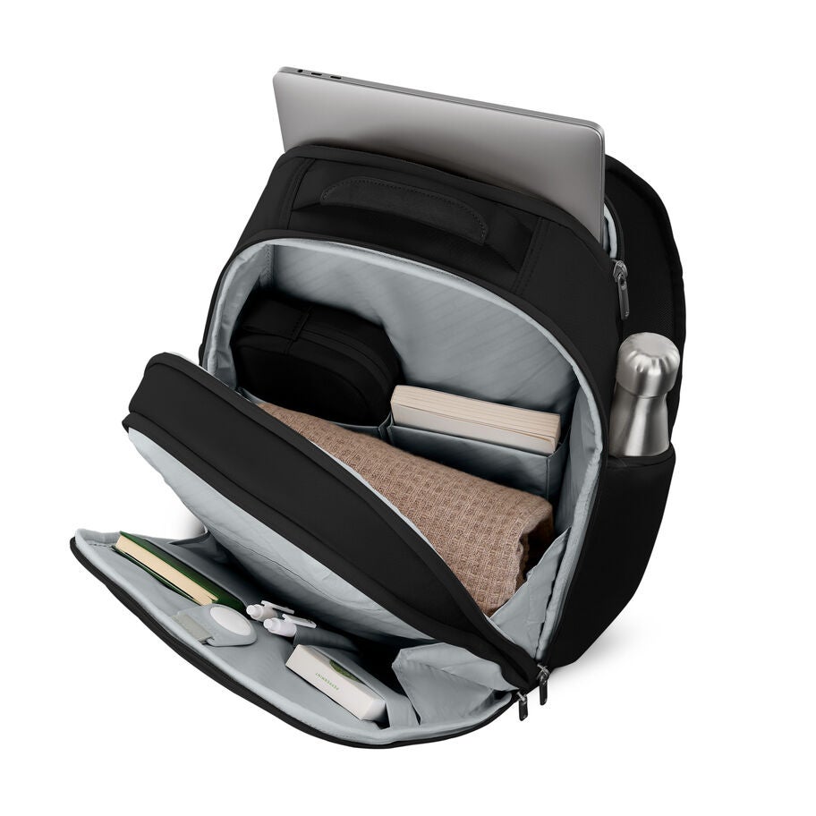 Samsonite Paralux Everyday Backpack — Black, detail view