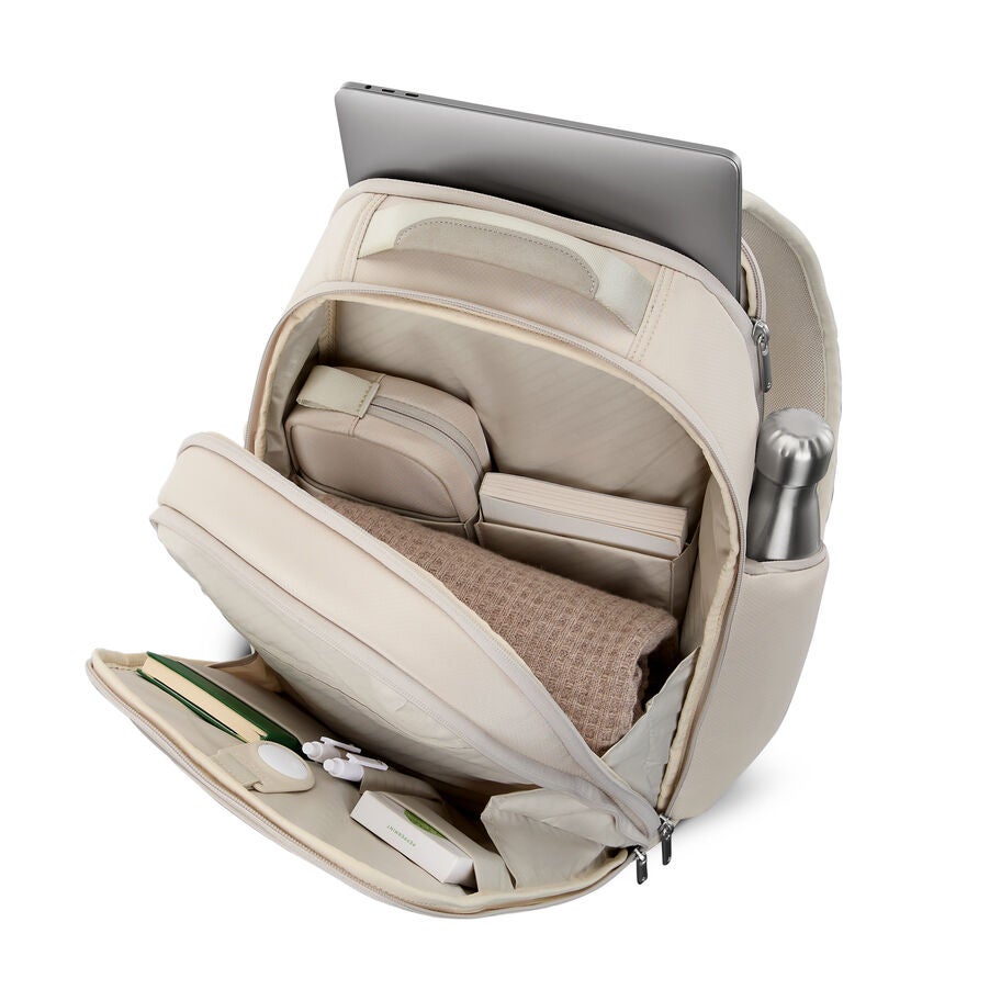 Samsonite Paralux Everyday Backpack — Stone Grey, detail view
