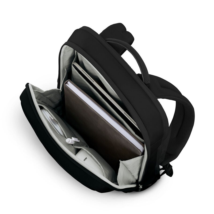 Samsonite Paralux 2-in-1 Travel Backpack — Black, detail view