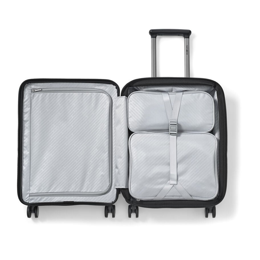 Samsonite Paralux Hardside Spinner Carry-On — Black, detail view