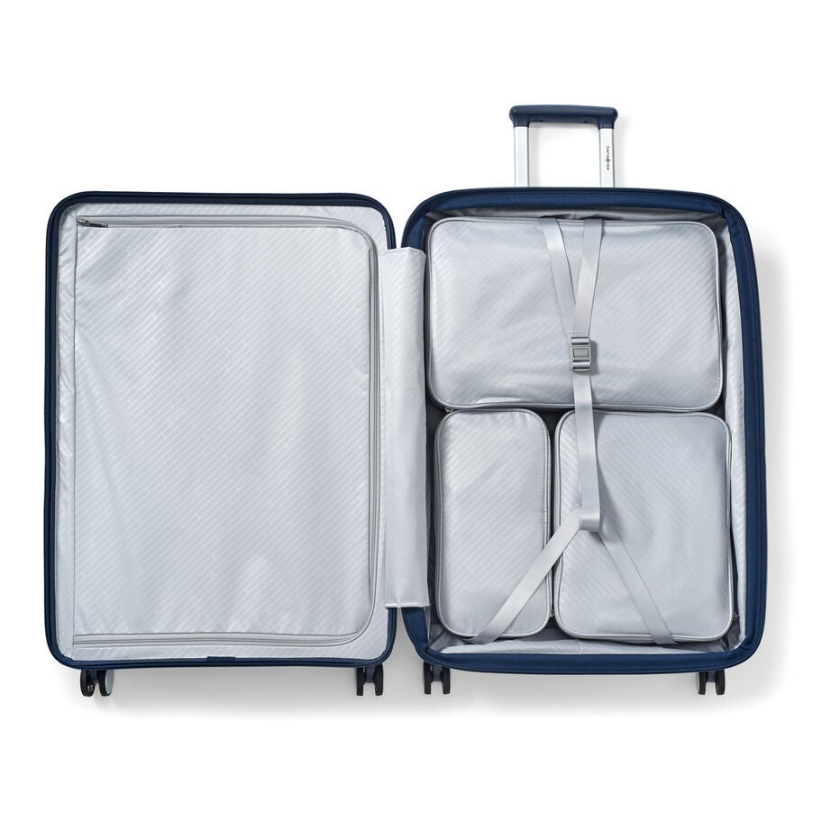 Samsonite Paralux Hardside Spinner Large — Midnight Navy, detail view