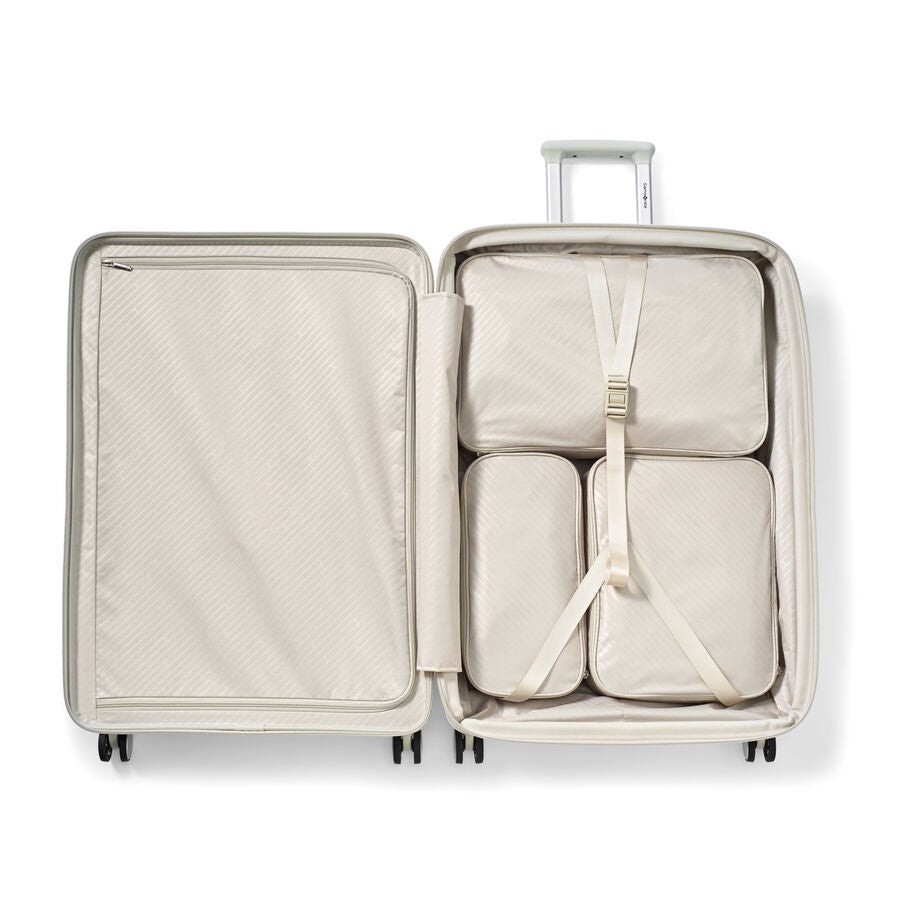 Samsonite Paralux Hardside Spinner Large — Stone Grey, detail view